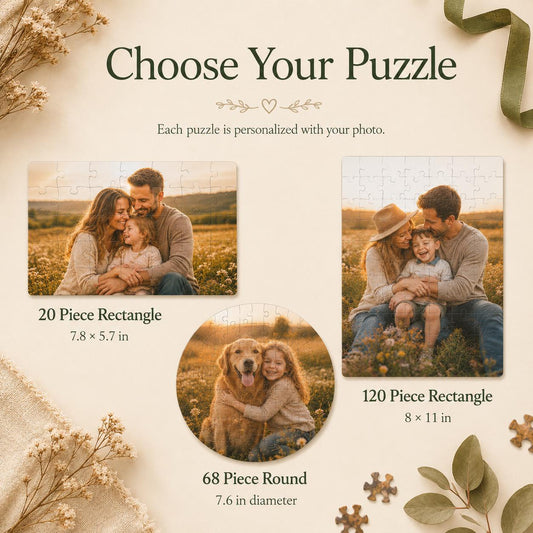 Personalized photo puzzle