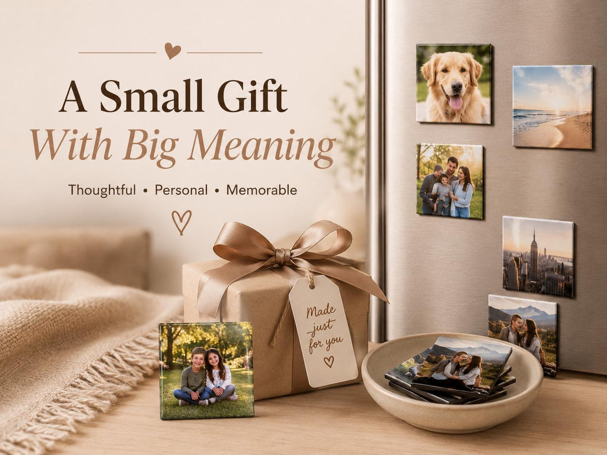 Custom 2x2 photo magnets