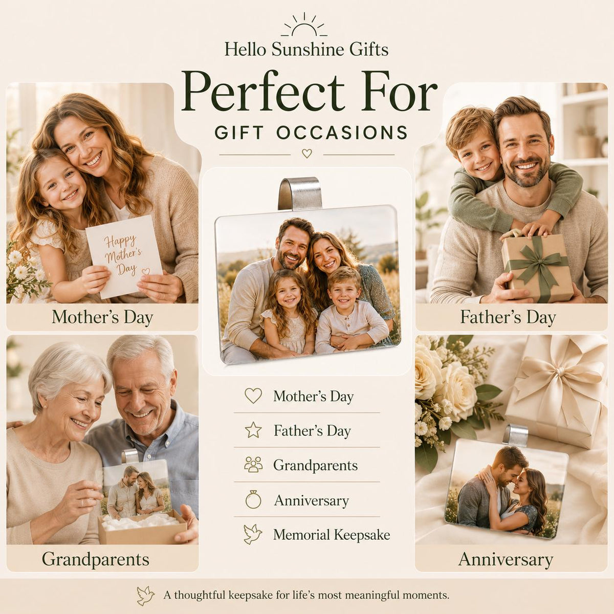 Personalized car visor photo clip