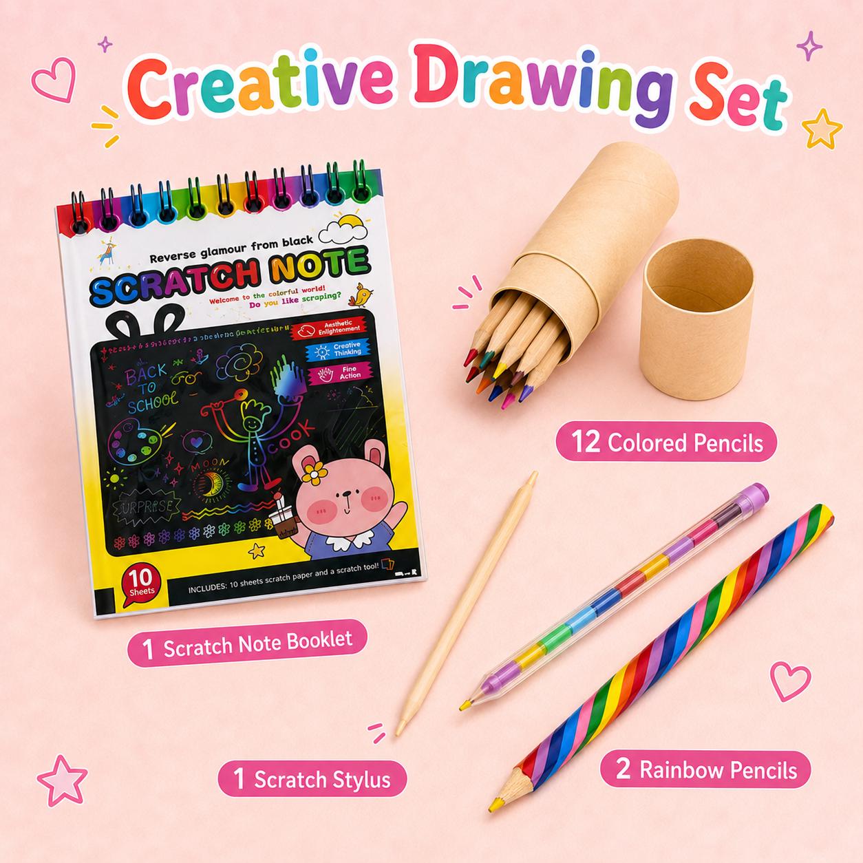 Personalized kids art activity kit