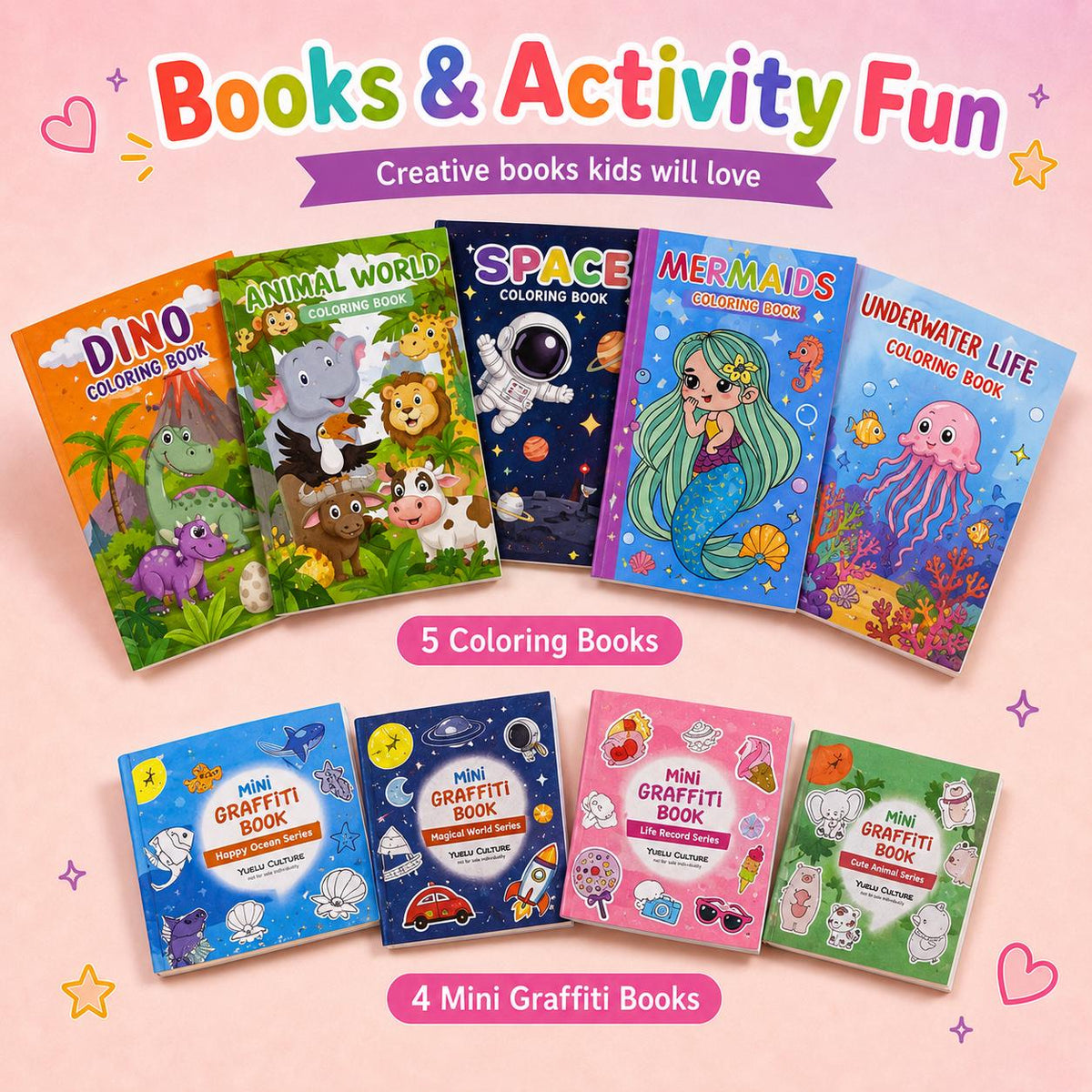 Personalized kids art activity kit
