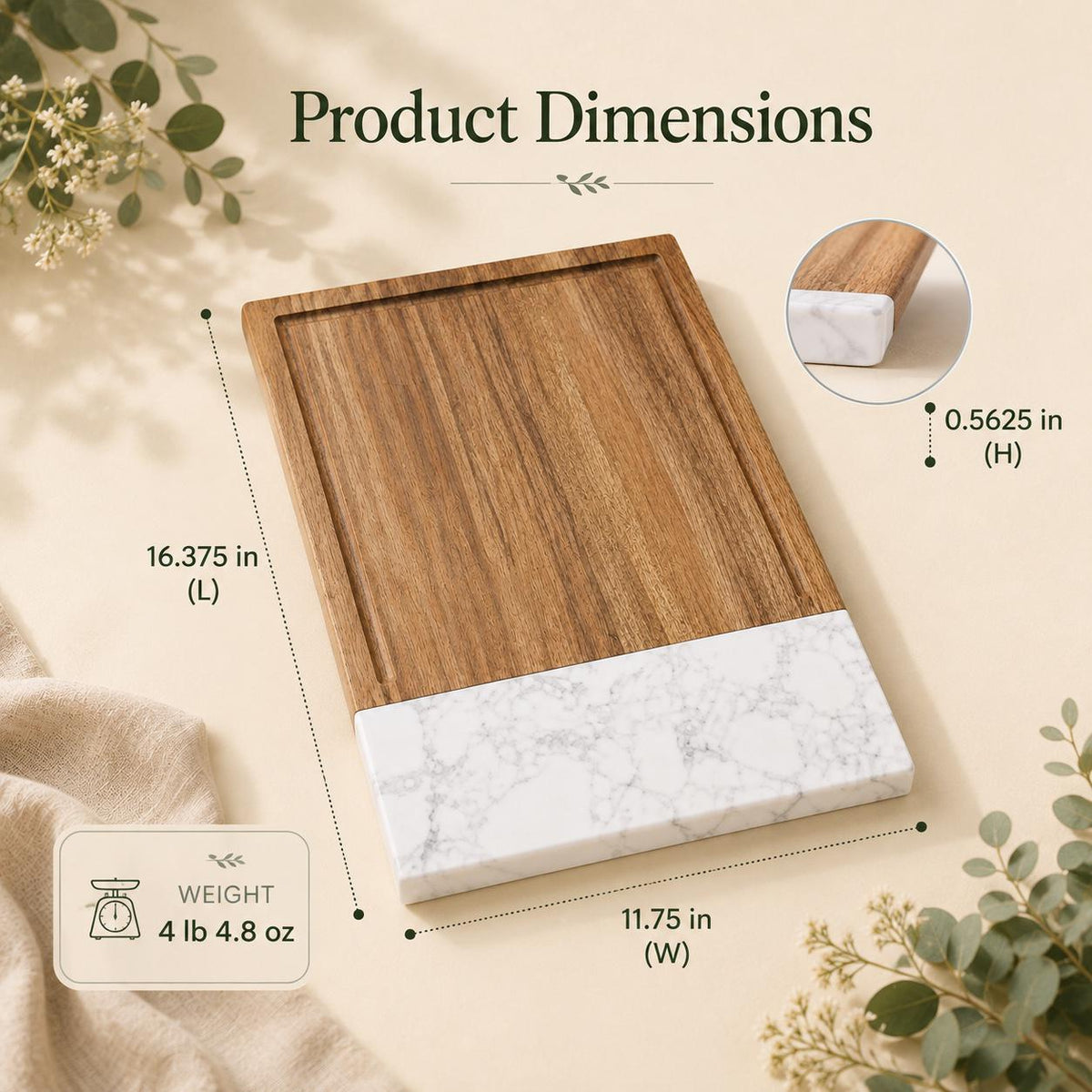 Personalized photo engraved cutting board