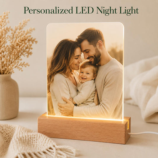 Personalized photo night light