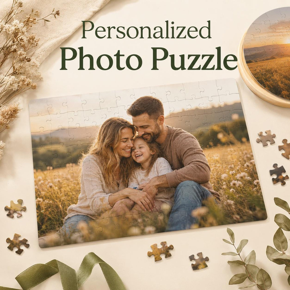 Personalized photo puzzle