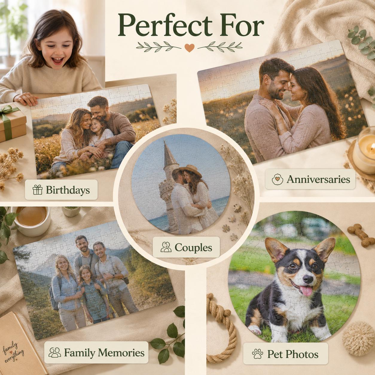 Personalized photo puzzle