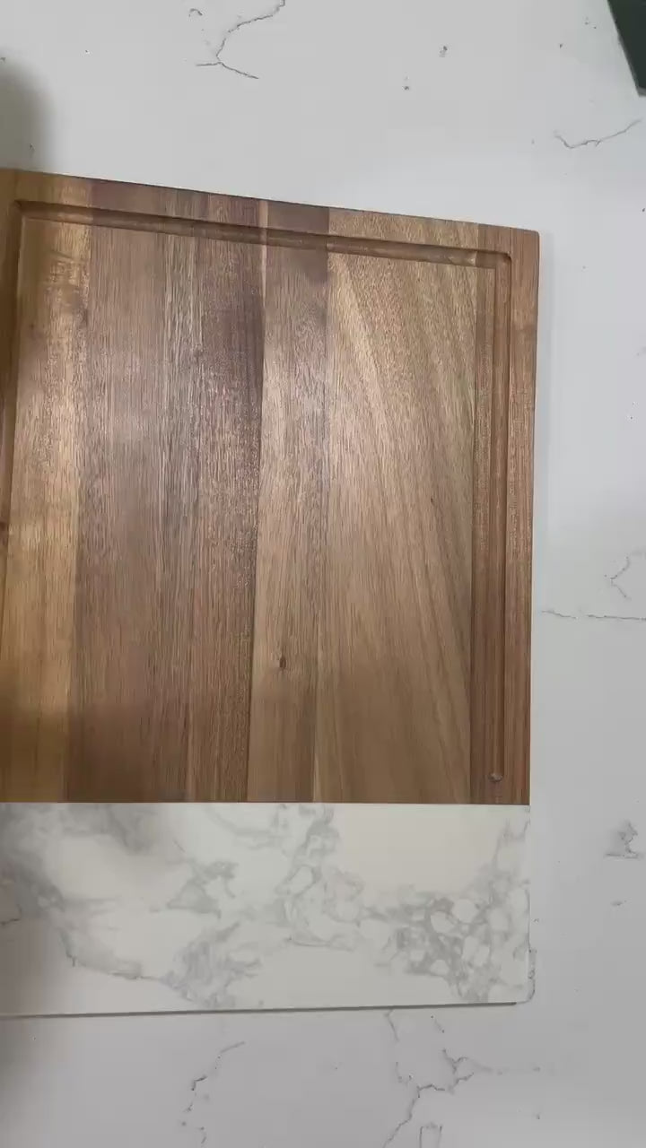 Personalized photo engraved cutting board video