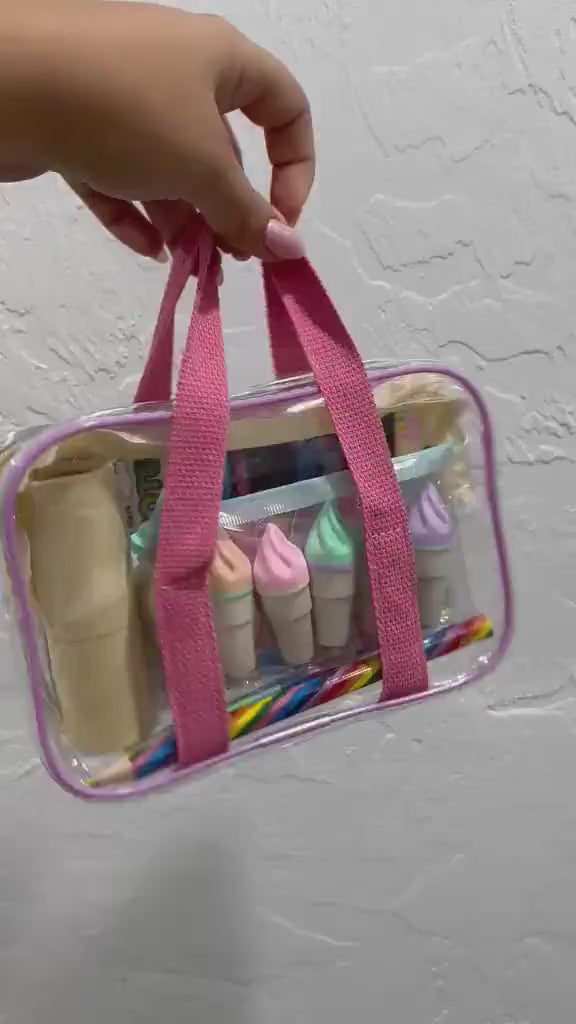 Personalized kids art activity kit video